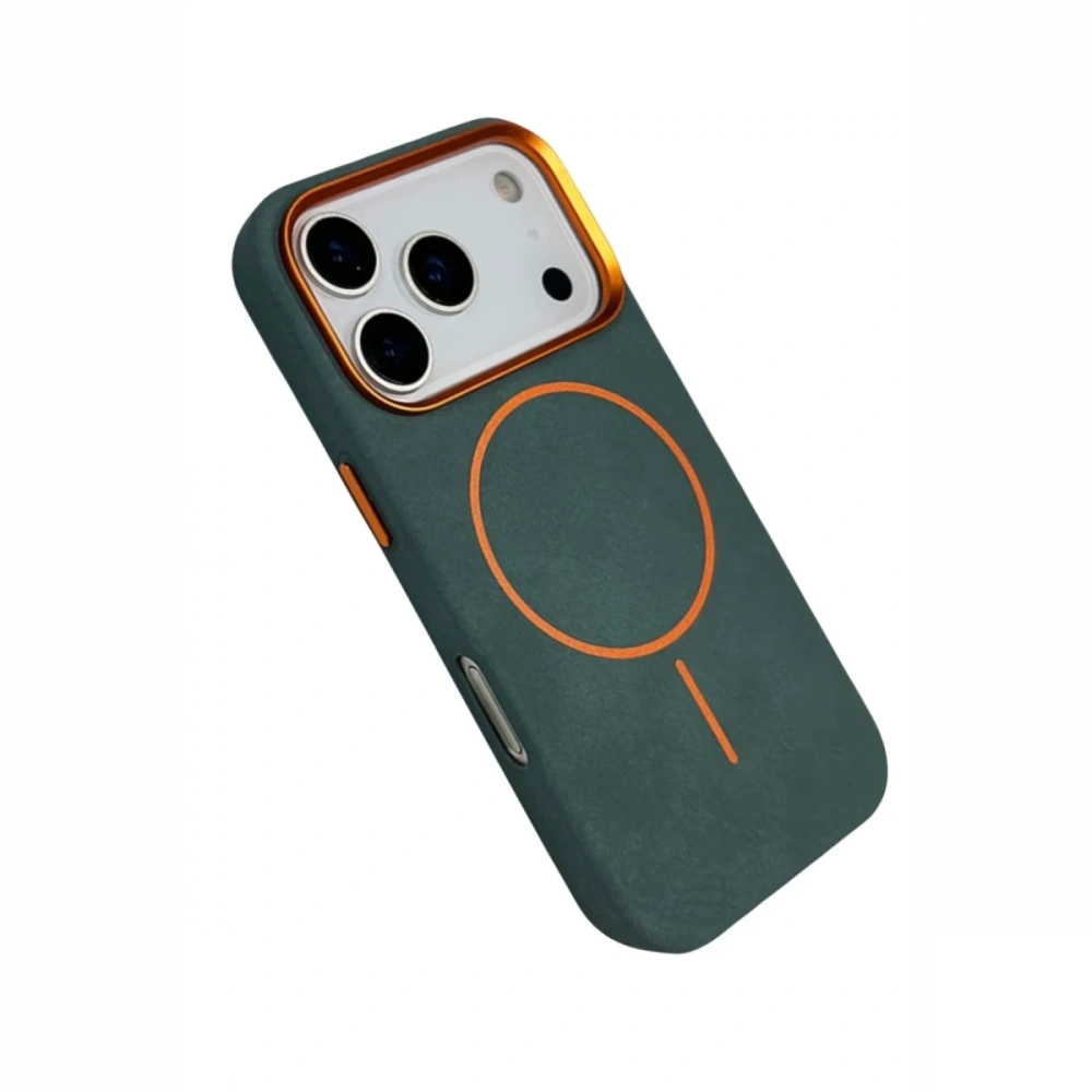 Apple iPhone 18 Pro Max/17 Pro Max Luno Deri Magsafe Kapak