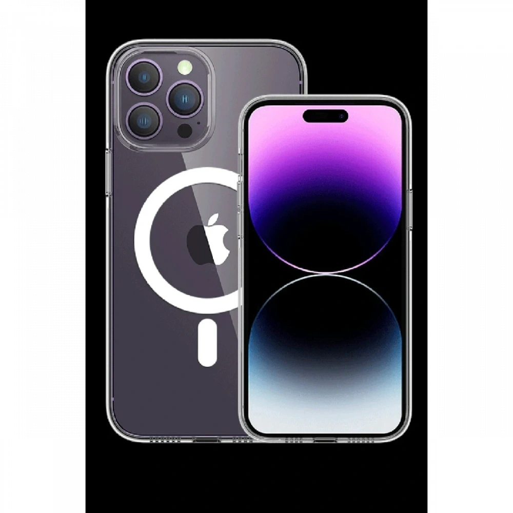 KILIFINI SEÇ - Apple iPhone 14 Pro Max Kılıf Tron Şeffaf Magsafe Kapak