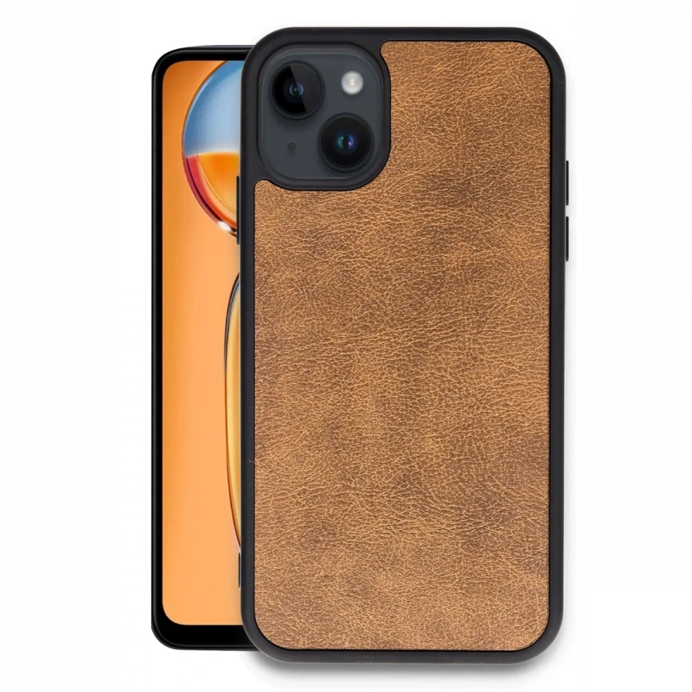 KILIFINI SEÇ - Apple iPhone 15 Kılıf Aras Deri Kapak
