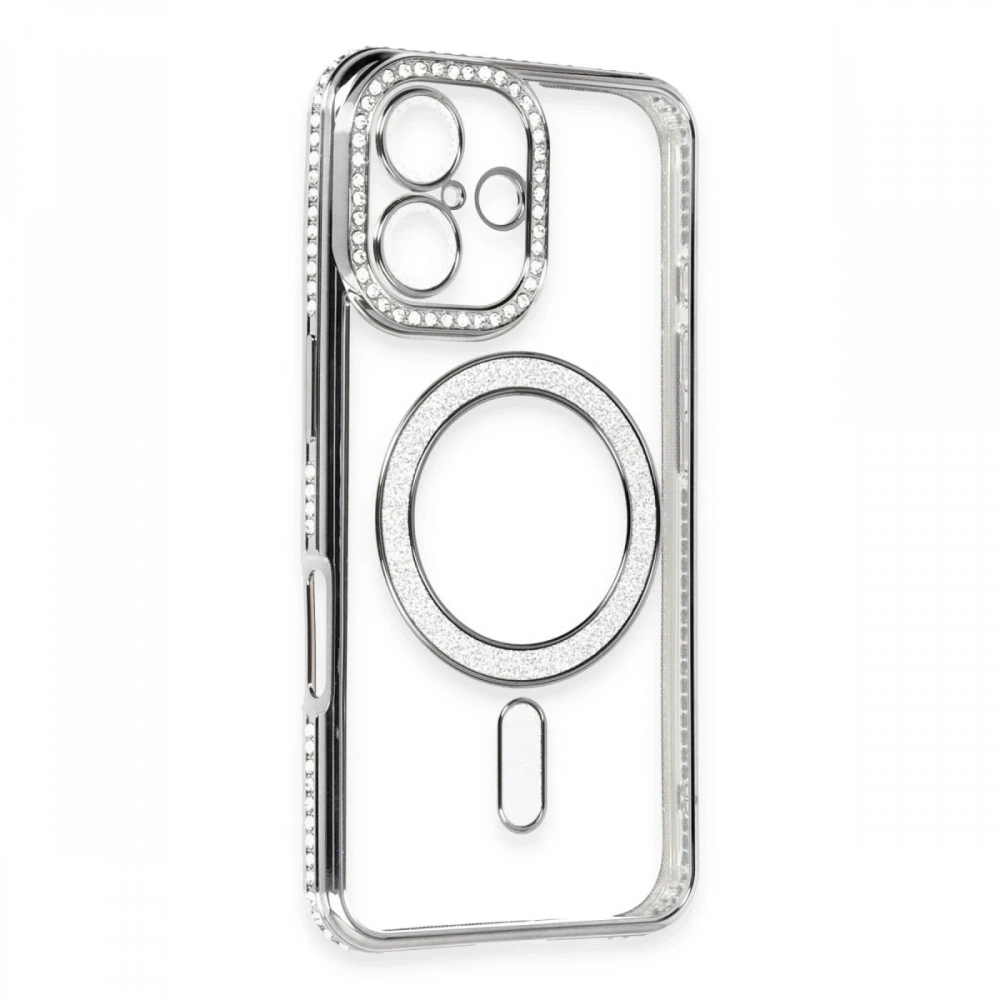 KILIFINI SEÇ - Apple iPhone 16 Kılıf Joke Simli Magneticsafe Kılıf