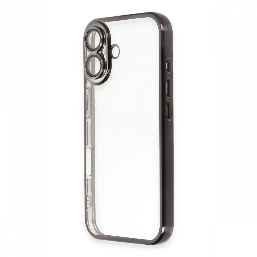 KILIFINI SEÇ - Apple iPhone 16 Kılıf Razer Lensli Silikon