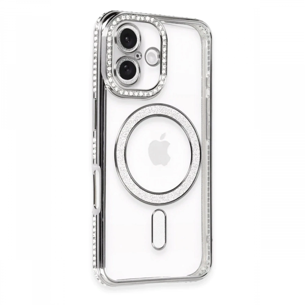 KILIFINI SEÇ - Apple iPhone 16 Plus Kılıf Joke Simli Magneticsafe Kılıf