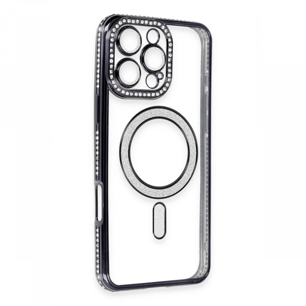 KILIFINI SEÇ - Apple iPhone 16 Pro Max Kılıf Joke Simli Magneticsafe Kılıf