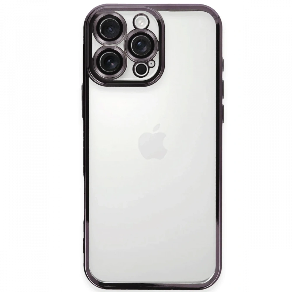 KILIFINI SEÇ - Apple iPhone 16 Pro Max Kılıf Razer Lensli Silikon