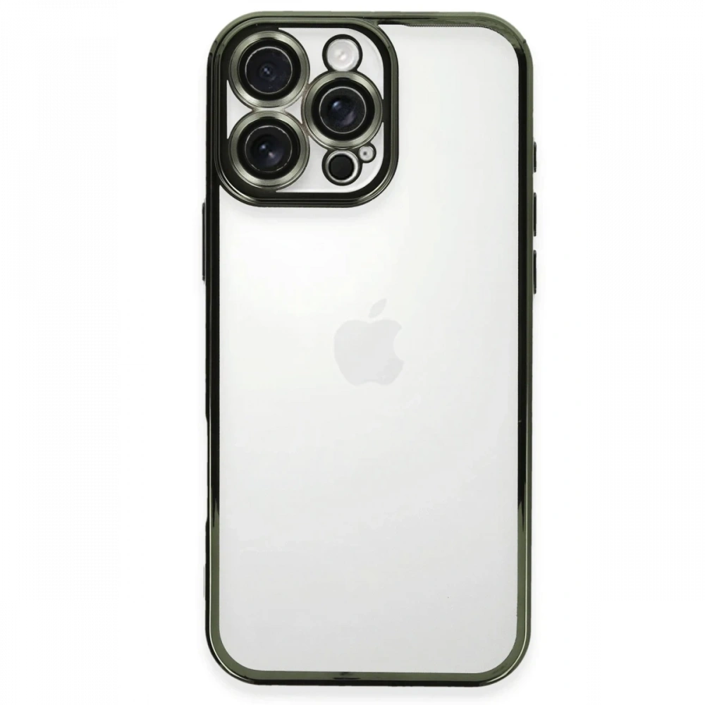 KILIFINI SEÇ - Apple iPhone 16 Pro Max Kılıf Razer Lensli Silikon