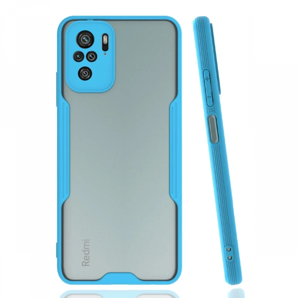 KILIFINI SEÇ - Xiaomi Redmi Note 10 Kılıf Platin Silikon