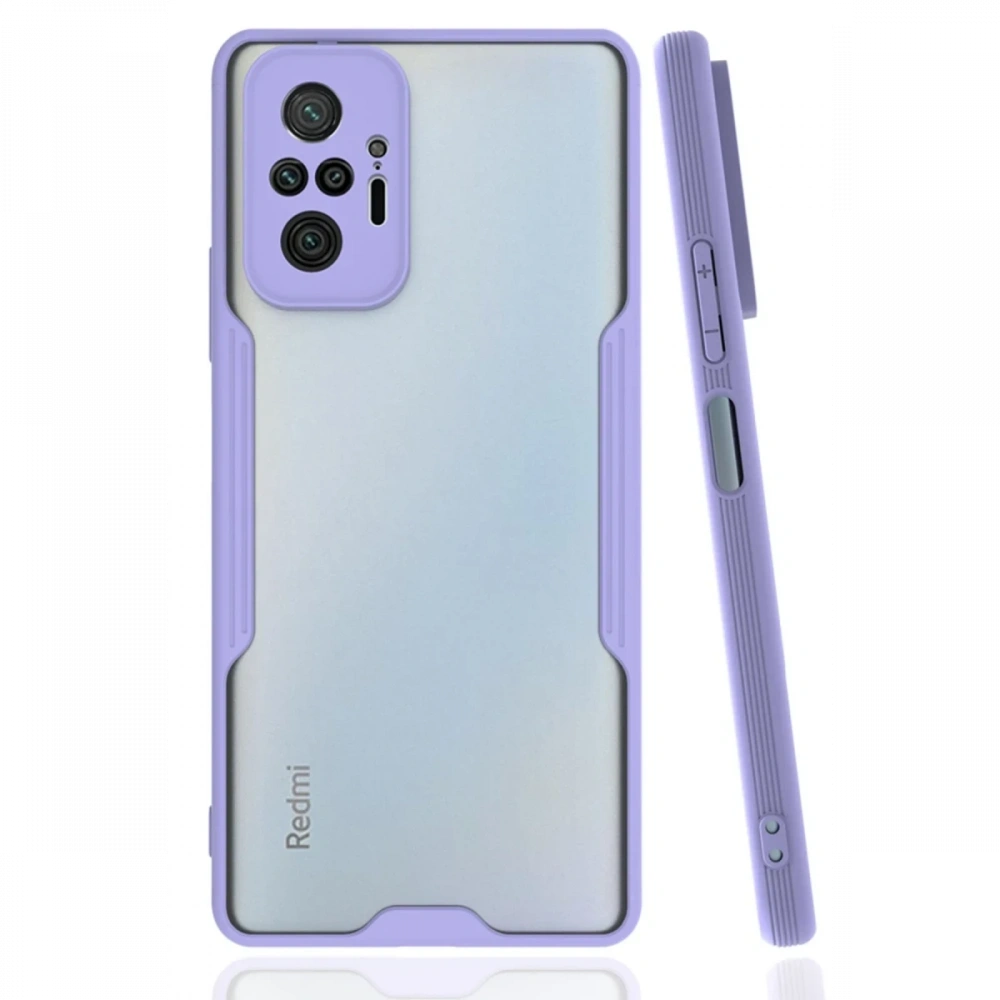 KILIFINI SEÇ - Xiaomi Redmi Note 10 Pro Kılıf Platin Silikon