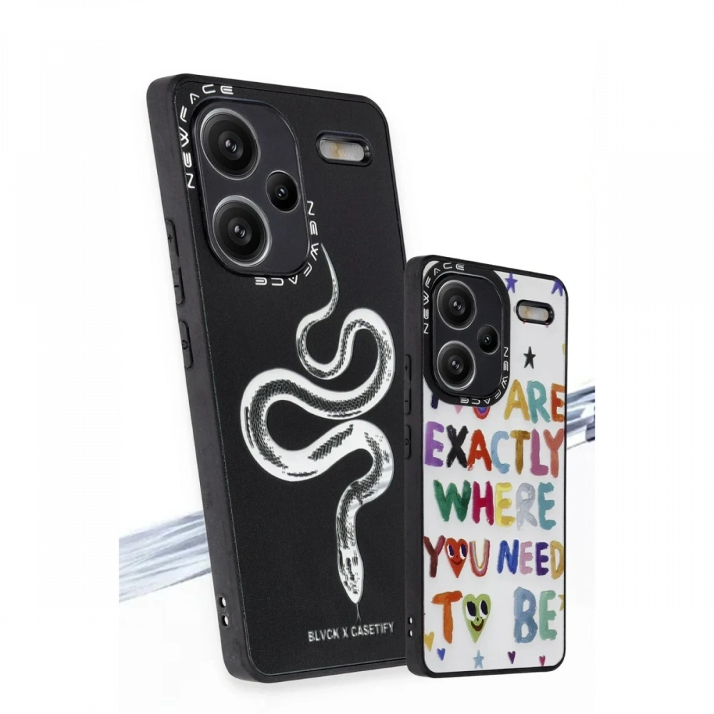 KILIFINI SEÇ - Xiaomi Redmi Note 13 Pro Plus Kılıf Mirror Desenli Kapak