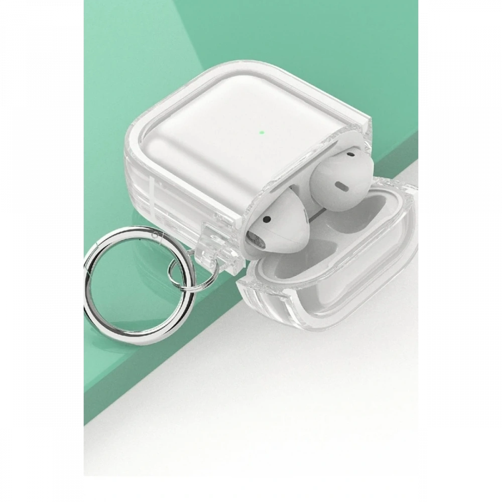 Movenchy Apple Airpods 4 (4.nesil)/Airpods 5 (5.Nesil) Shiny Şeffaf Kılıf