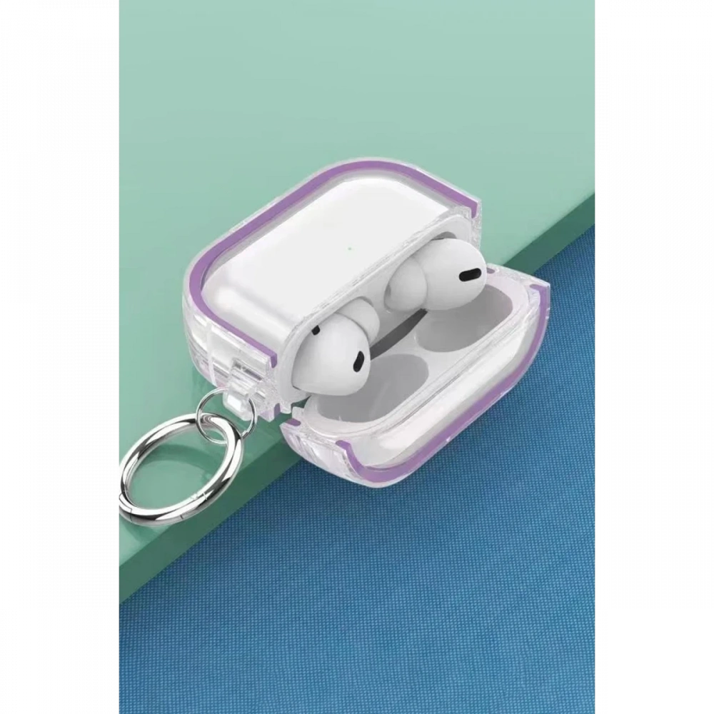 Movenchy Apple Airpods Pro 2 (2.nesil) Shiny Şeffaf Kılıf