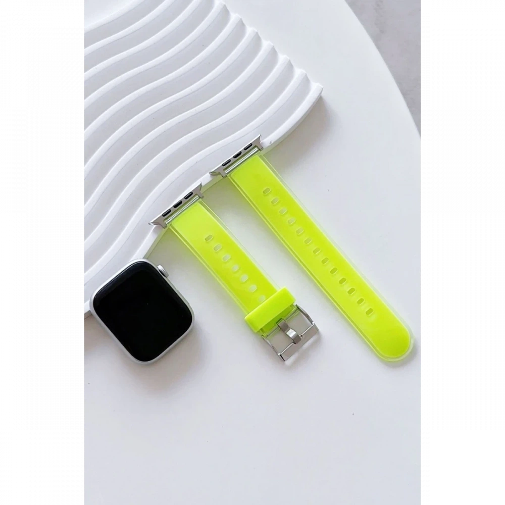Movenchy Apple Watch 38mm Jelly Silikon Kordon