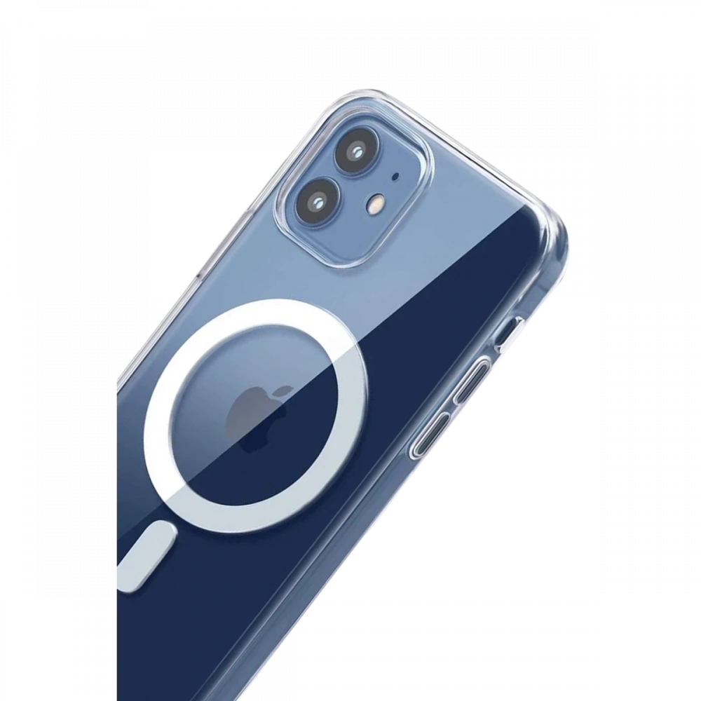 Newface Apple iPhone 11 Combo Sert Şeffaf Magsafe Kapak - Şeffaf
