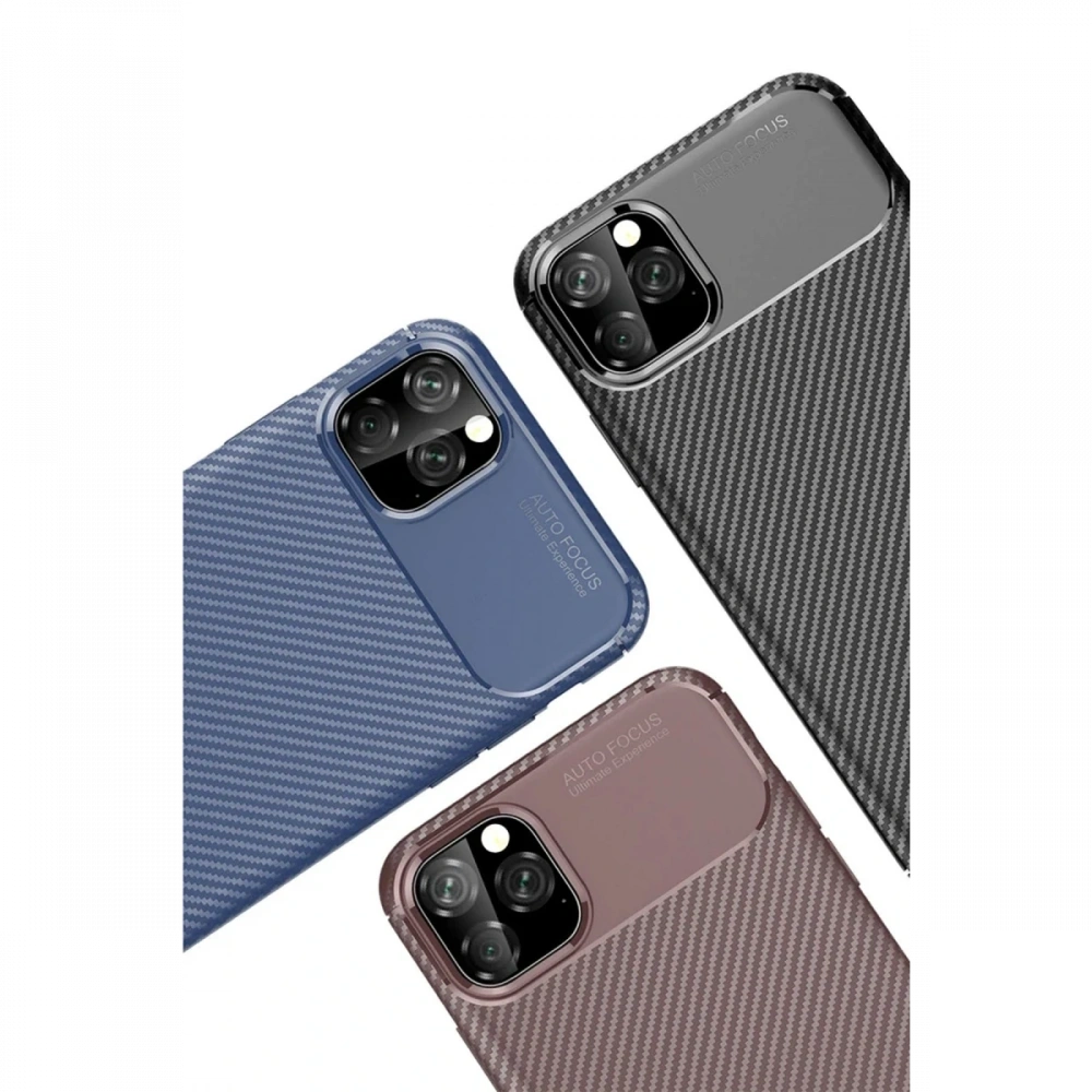 KILIFINI SEÇ - Apple iPhone 11 Pro Kılıf Auto Focus Karbon Kapak
