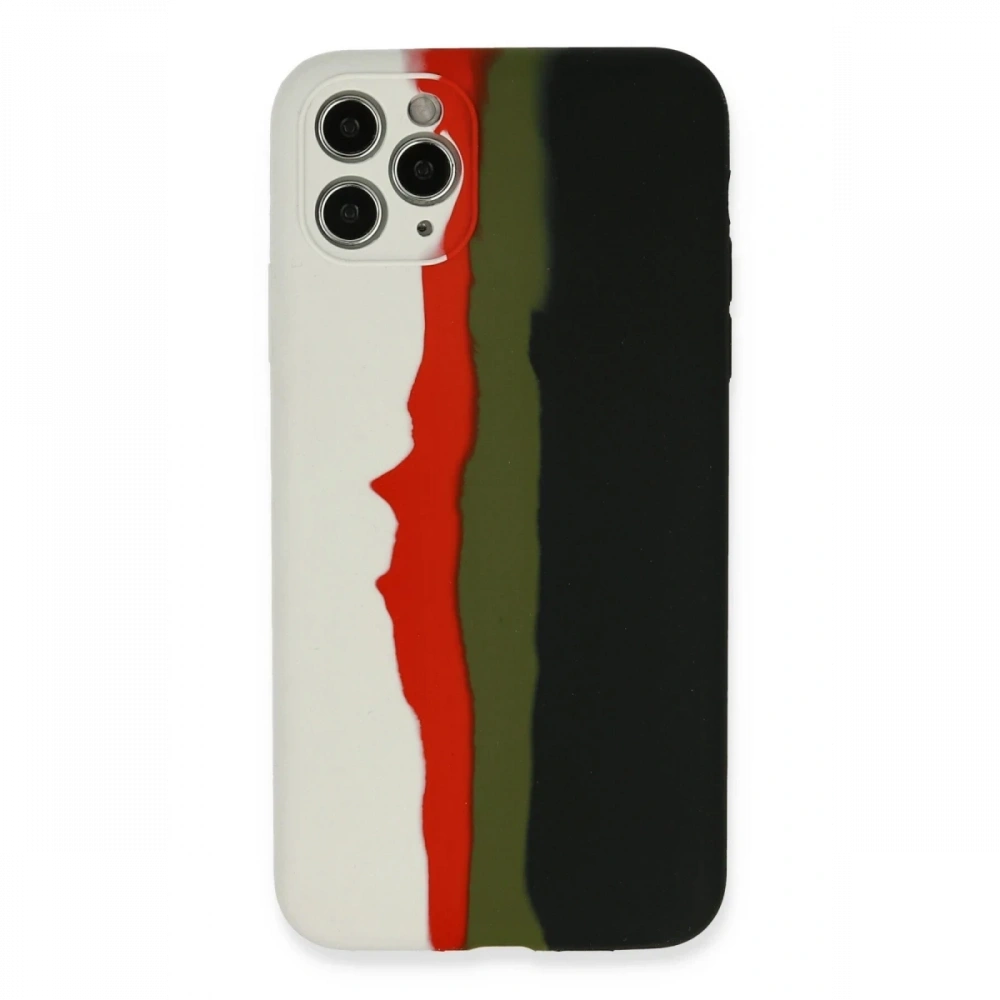 Newface Apple iPhone 11 Pro Kılıf Ebruli Lansman Silikon
