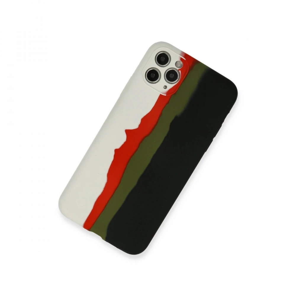 Newface Apple iPhone 11 Pro Kılıf Ebruli Lansman Silikon