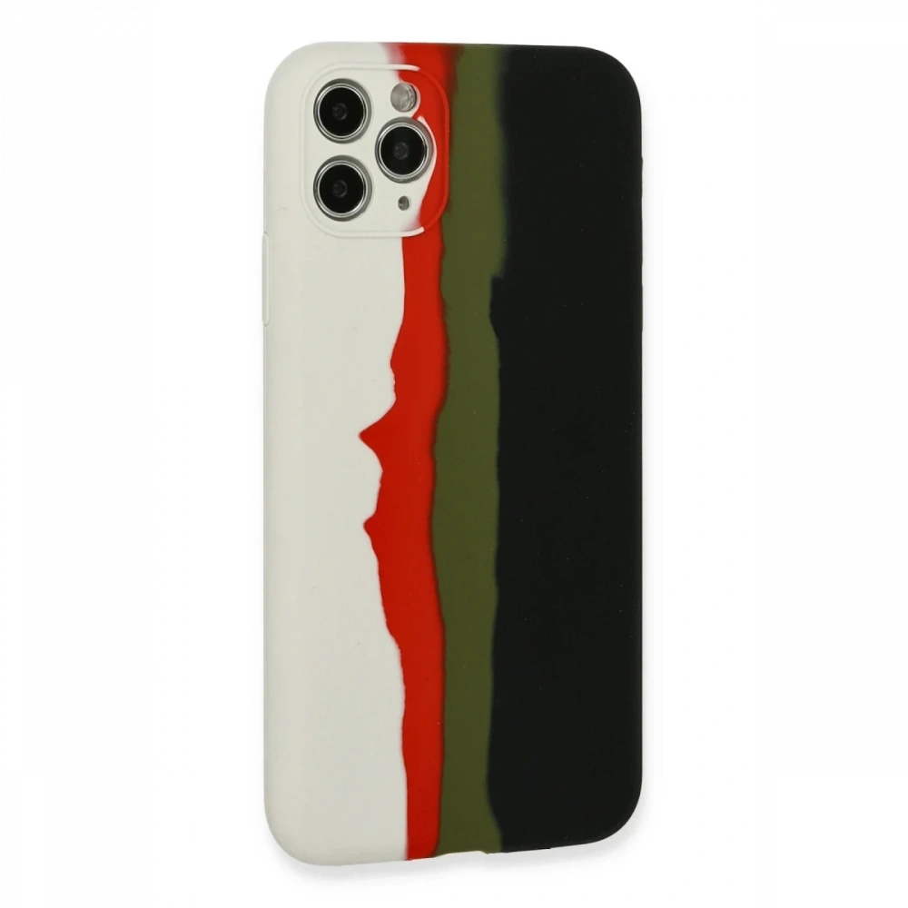 Newface Apple iPhone 11 Pro Kılıf Ebruli Lansman Silikon