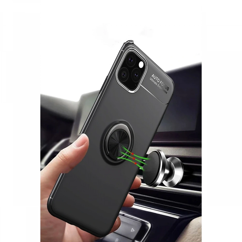 KILIFINI SEÇ - Apple iPhone 11 Pro Kılıf Range Yüzüklü Silikon