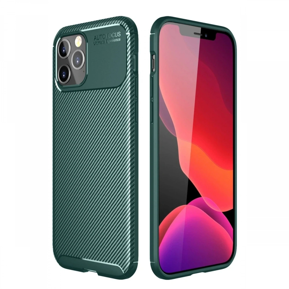 KILIFINI SEÇ - Apple iPhone 11 Pro Max Kılıf Auto Focus Karbon Kapak