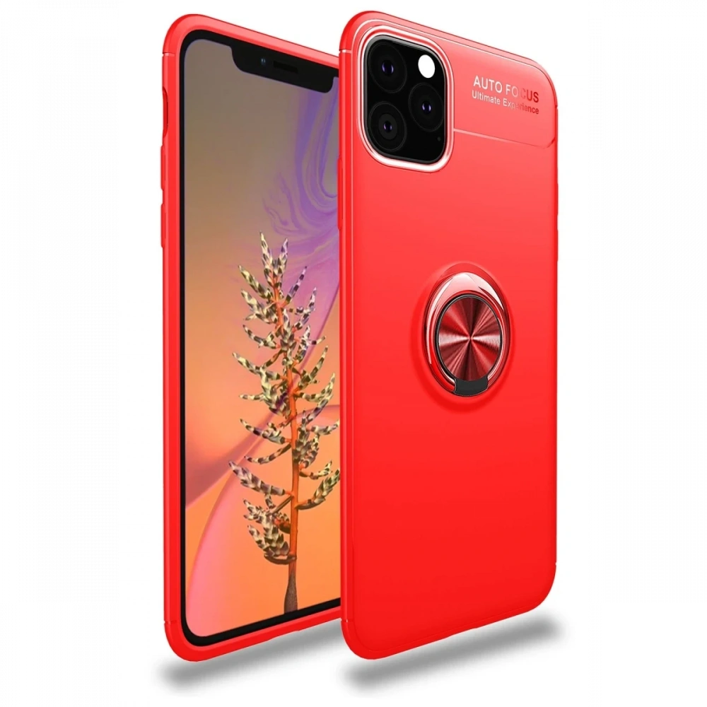 KILIFINI SEÇ - Apple iPhone 11 Pro Max Kılıf Range Yüzüklü Silikon