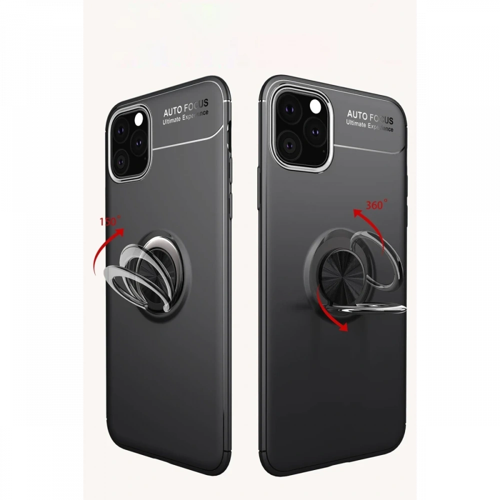 KILIFINI SEÇ - Apple iPhone 11 Pro Max Kılıf Range Yüzüklü Silikon