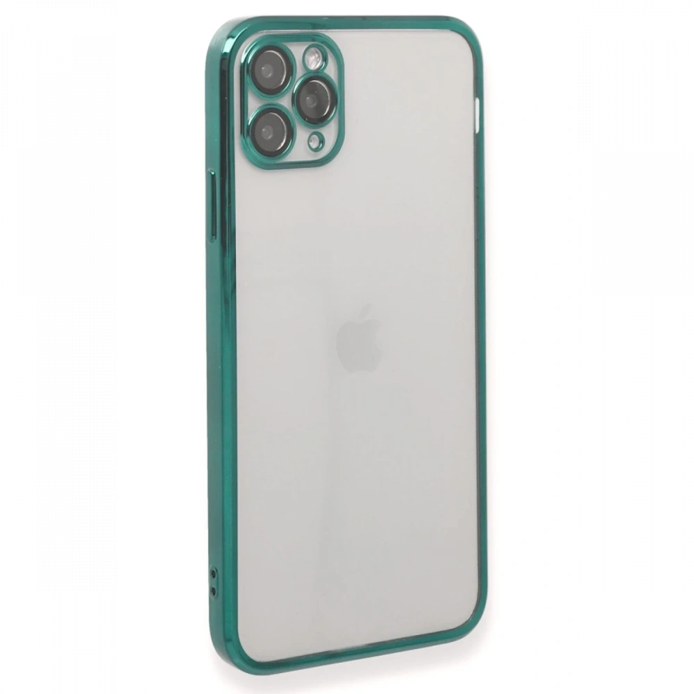 KILIFINI SEÇ - Apple iPhone 11 Pro Max Kılıf Razer Lensli Silikon