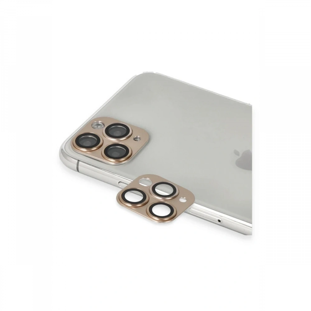KILIFINI SEÇ - Apple iPhone 11 Pro Max Pers Alüminyum Kamera Lens