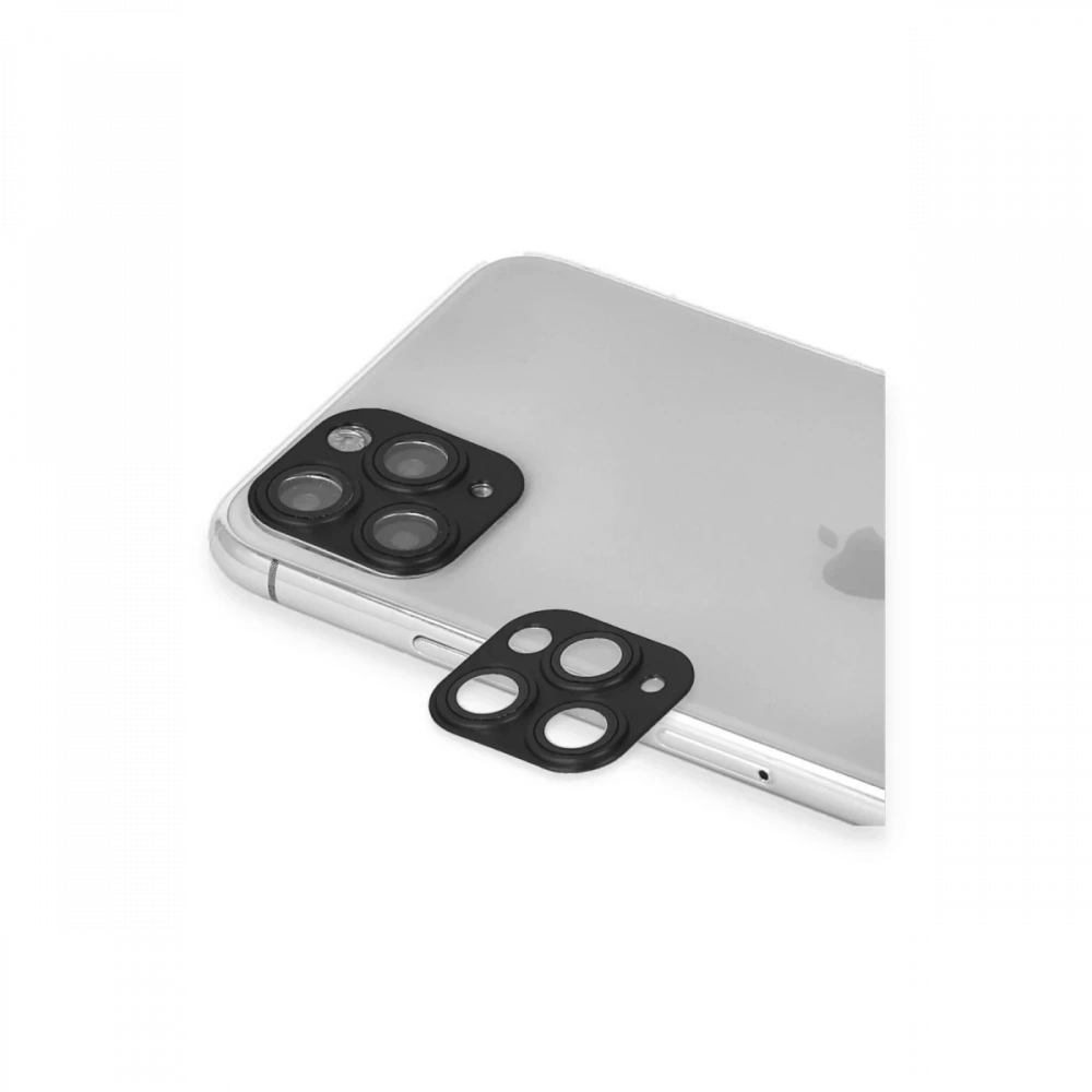 KILIFINI SEÇ - Apple iPhone 11 Pro Max Pers Alüminyum Kamera Lens