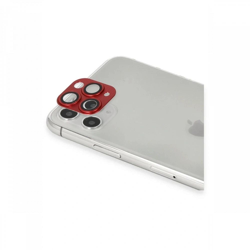 KILIFINI SEÇ - Apple iPhone 11 Pro Max Pers Alüminyum Kamera Lens