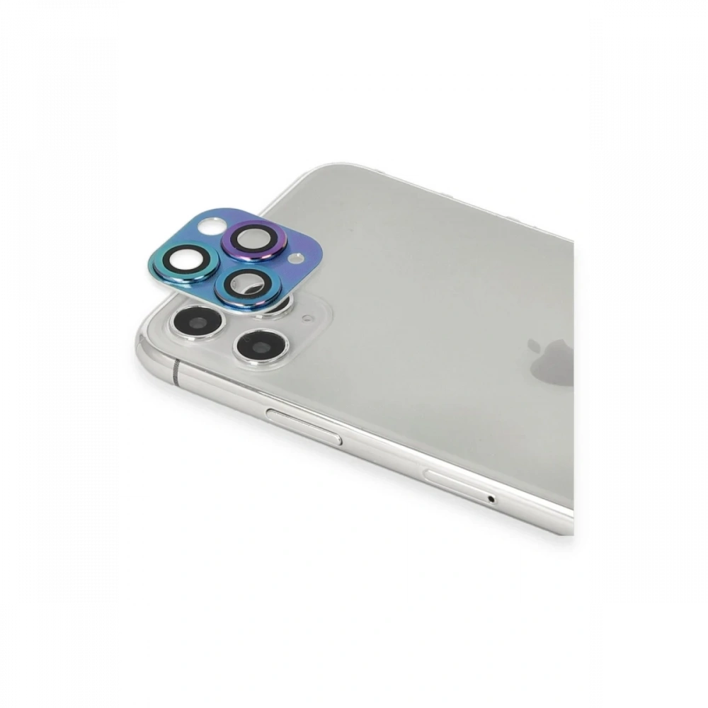 KILIFINI SEÇ - Apple iPhone 11 Pro Max Pers Alüminyum Kamera Lens