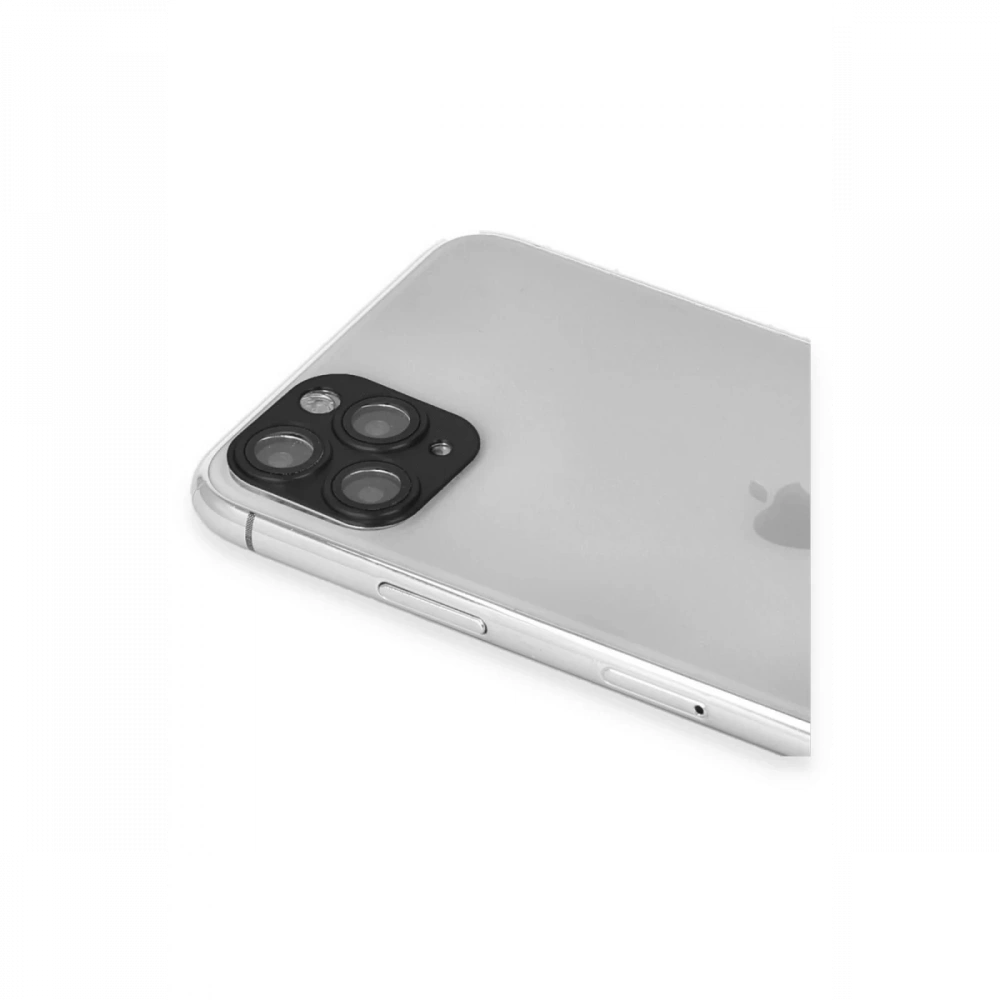 KILIFINI SEÇ - Apple iPhone 11 Pro Max Pers Alüminyum Kamera Lens