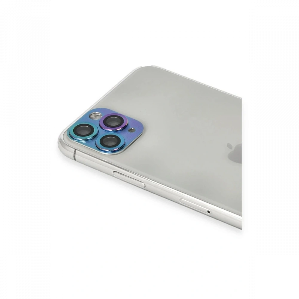 KILIFINI SEÇ - Apple iPhone 11 Pro Max Pers Alüminyum Kamera Lens