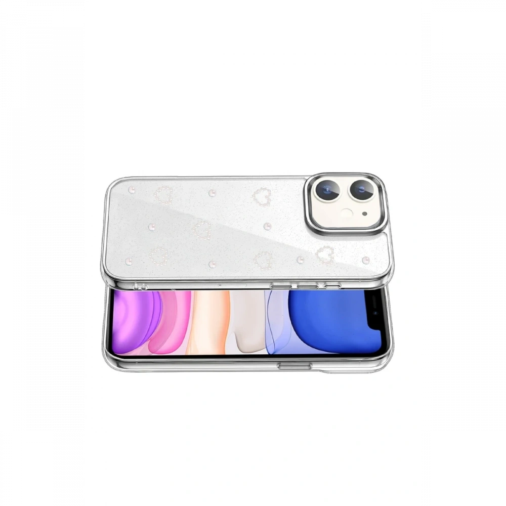 Newface Apple iPhone 12 Fiyonk Desenli Kapak