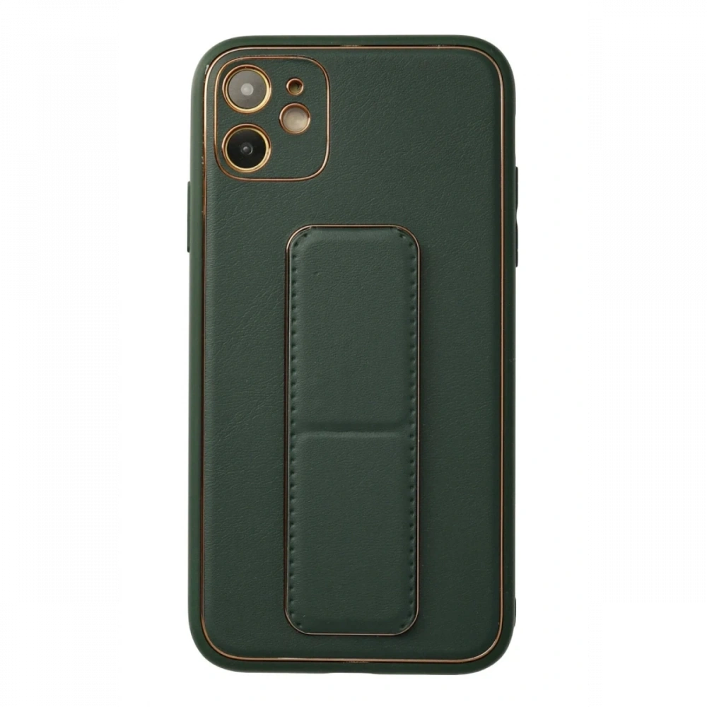 KILIFINI SEÇ - Apple iPhone 12 Kılıf Coco Deri Standlı Kapak