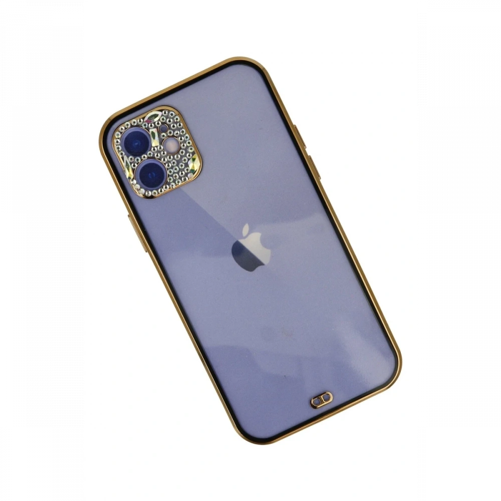 KILIFINI SEÇ - Apple iPhone 12 Kılıf Liva Taşlı Silikon