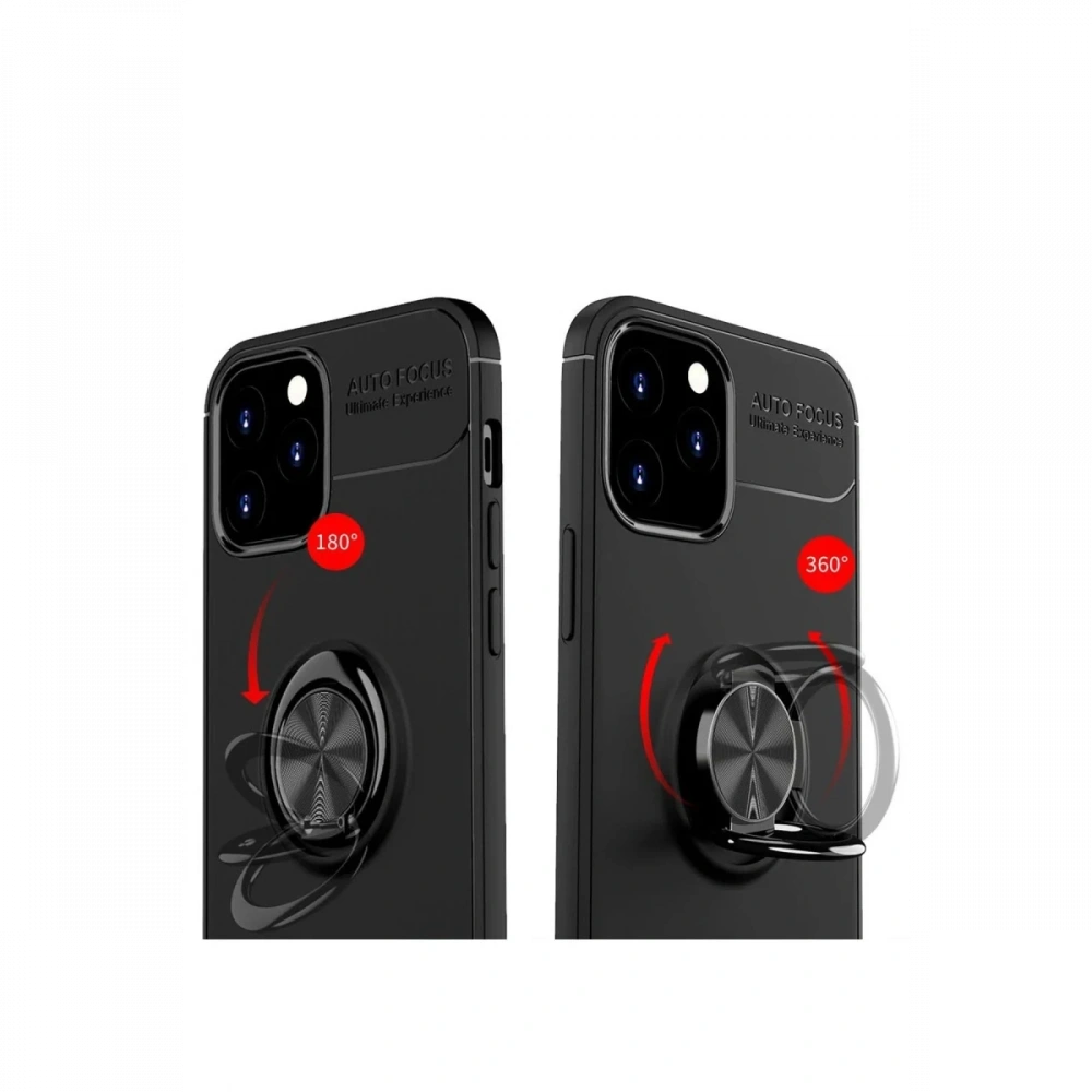 KILIFINI SEÇ - Apple iPhone 12 Kılıf Range Yüzüklü Silikon