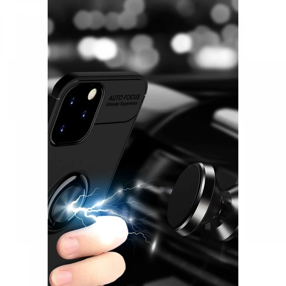 KILIFINI SEÇ - Apple iPhone 12 Kılıf Range Yüzüklü Silikon