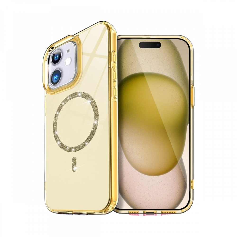 Newface Apple iPhone 12 Live Diamond Magsafe Kapak
