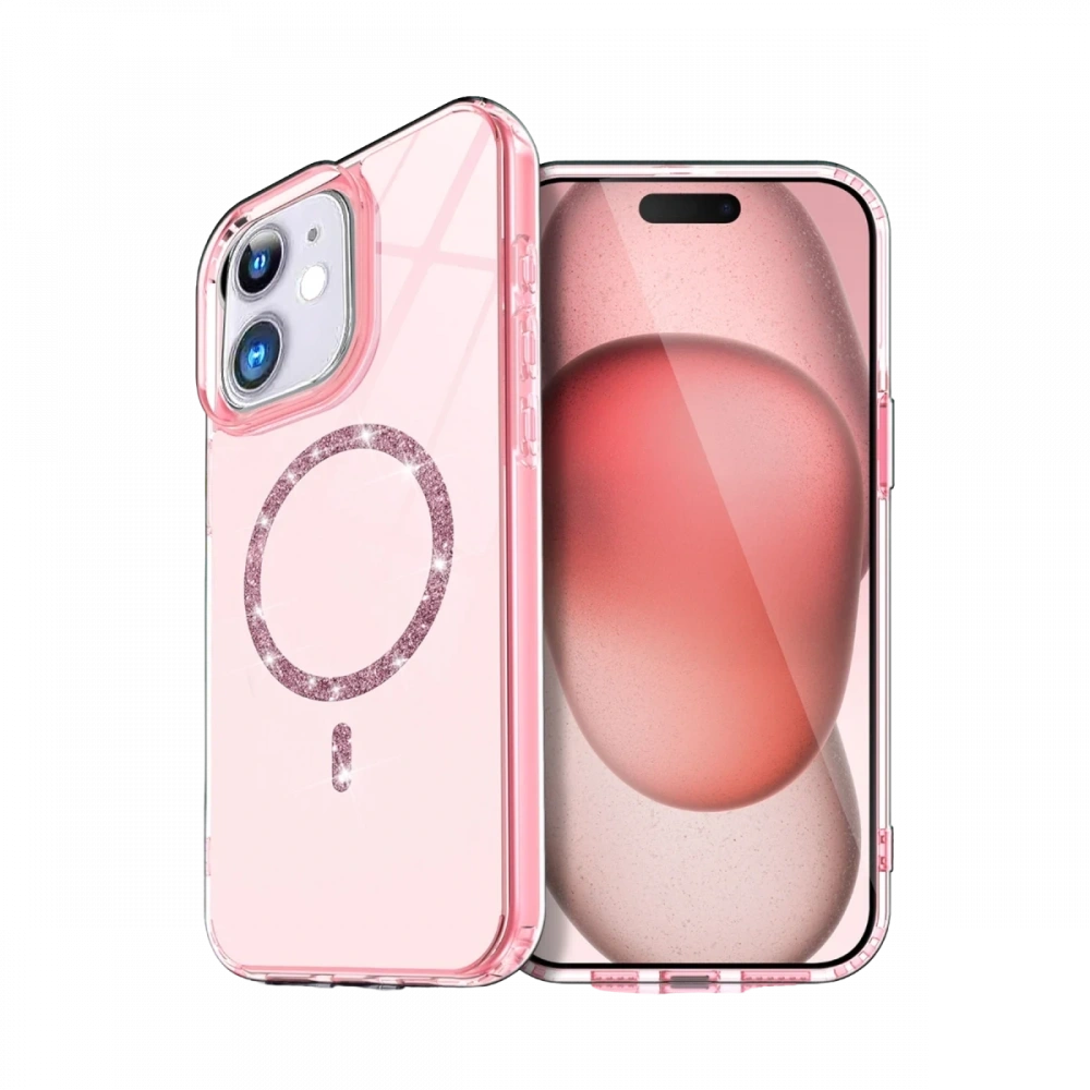 Newface Apple iPhone 12 Live Diamond Magsafe Kapak