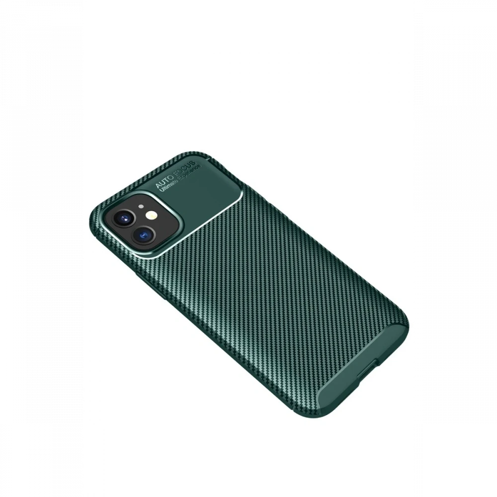 KILIFINI SEÇ - Apple iPhone 12 Mini Kılıf Auto Focus Karbon Kapak
