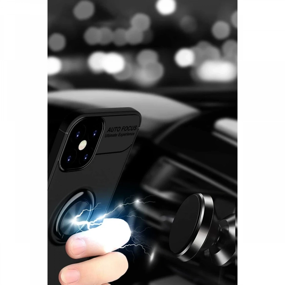 KILIFINI SEÇ - Apple iPhone 12 Mini Kılıf Range Yüzüklü Silikon