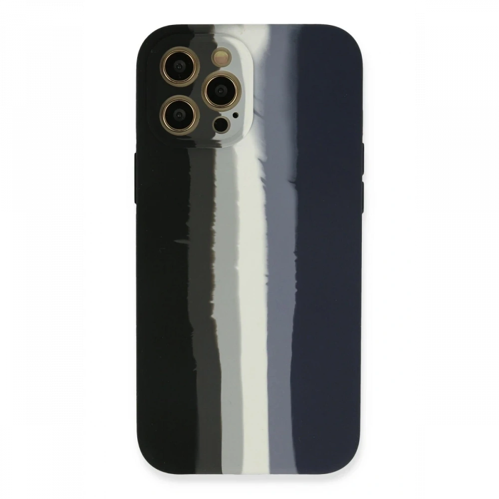 Newface Apple iPhone 12 Pro Kılıf Ebruli Lansman Silikon