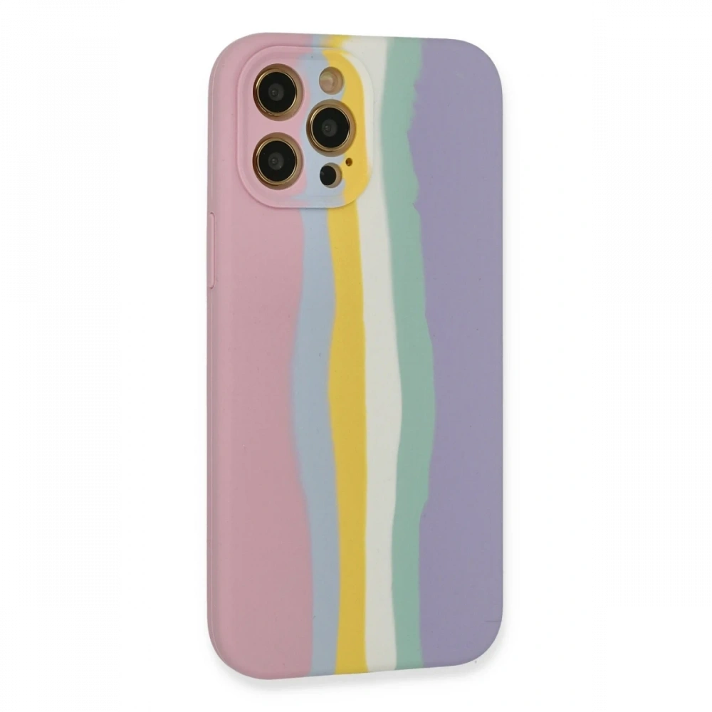 Newface Apple iPhone 12 Pro Kılıf Ebruli Lansman Silikon