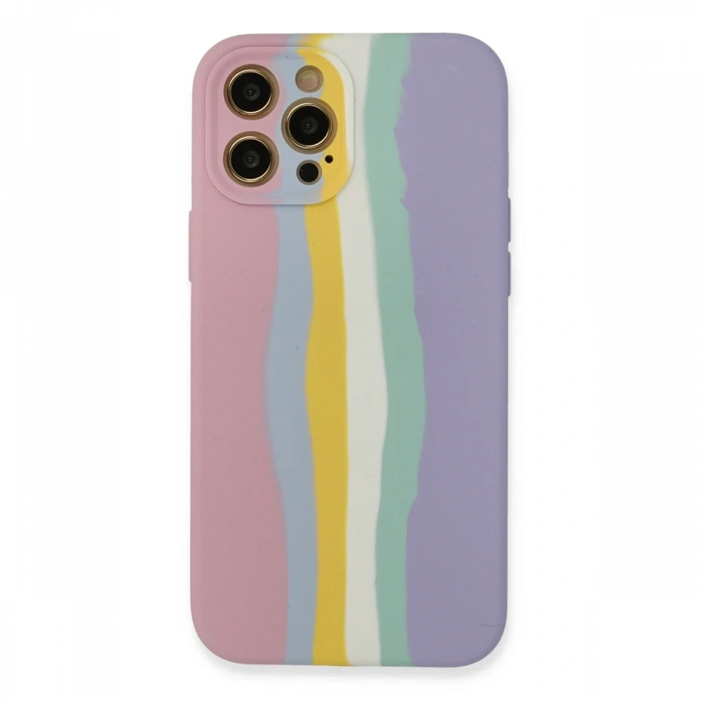 Newface Apple iPhone 12 Pro Max Kılıf Ebruli Lansman Silikon