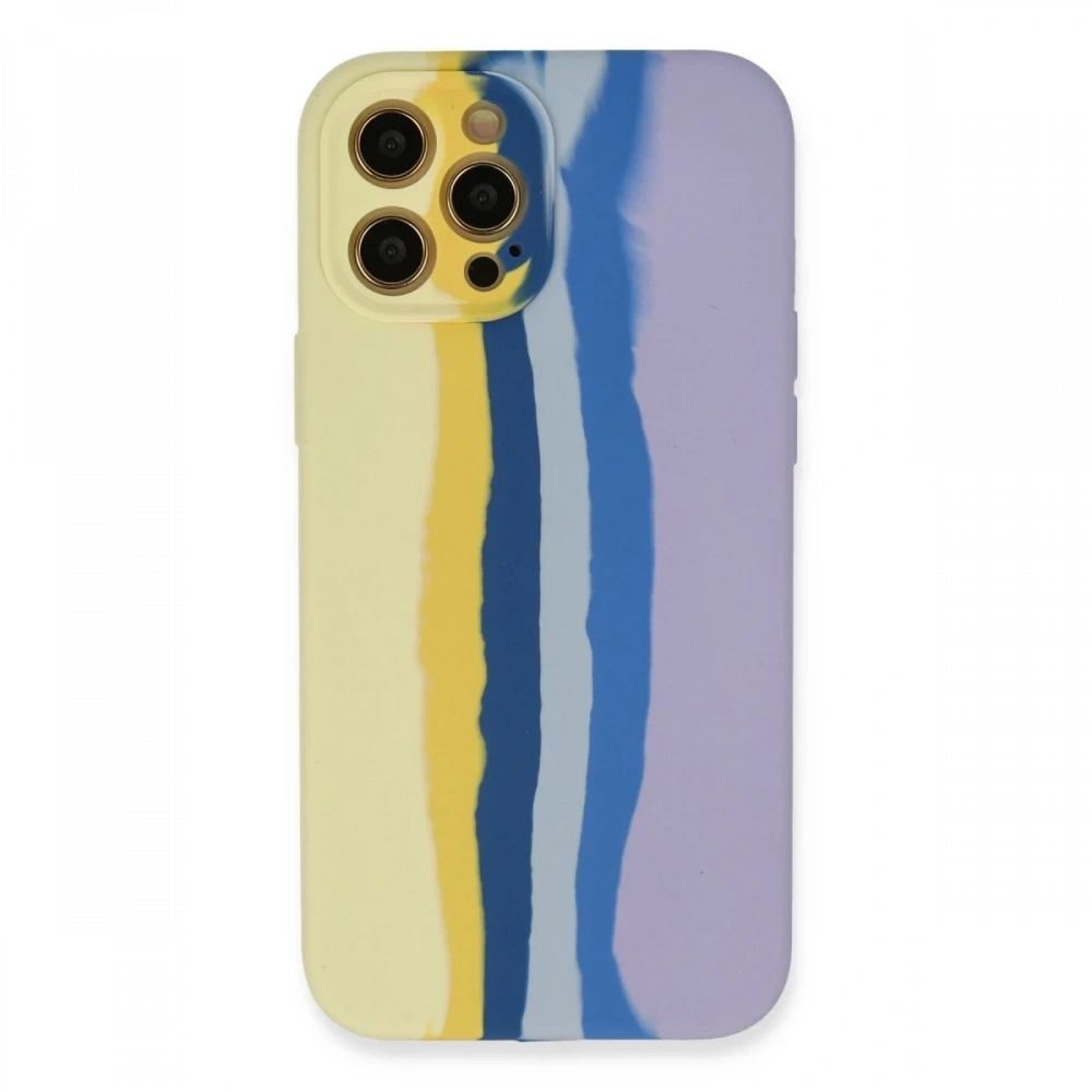 Newface Apple iPhone 12 Pro Max Kılıf Ebruli Lansman Silikon