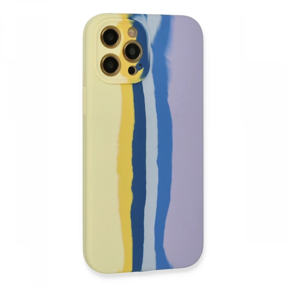 Newface Apple iPhone 12 Pro Max Kılıf Ebruli Lansman Silikon