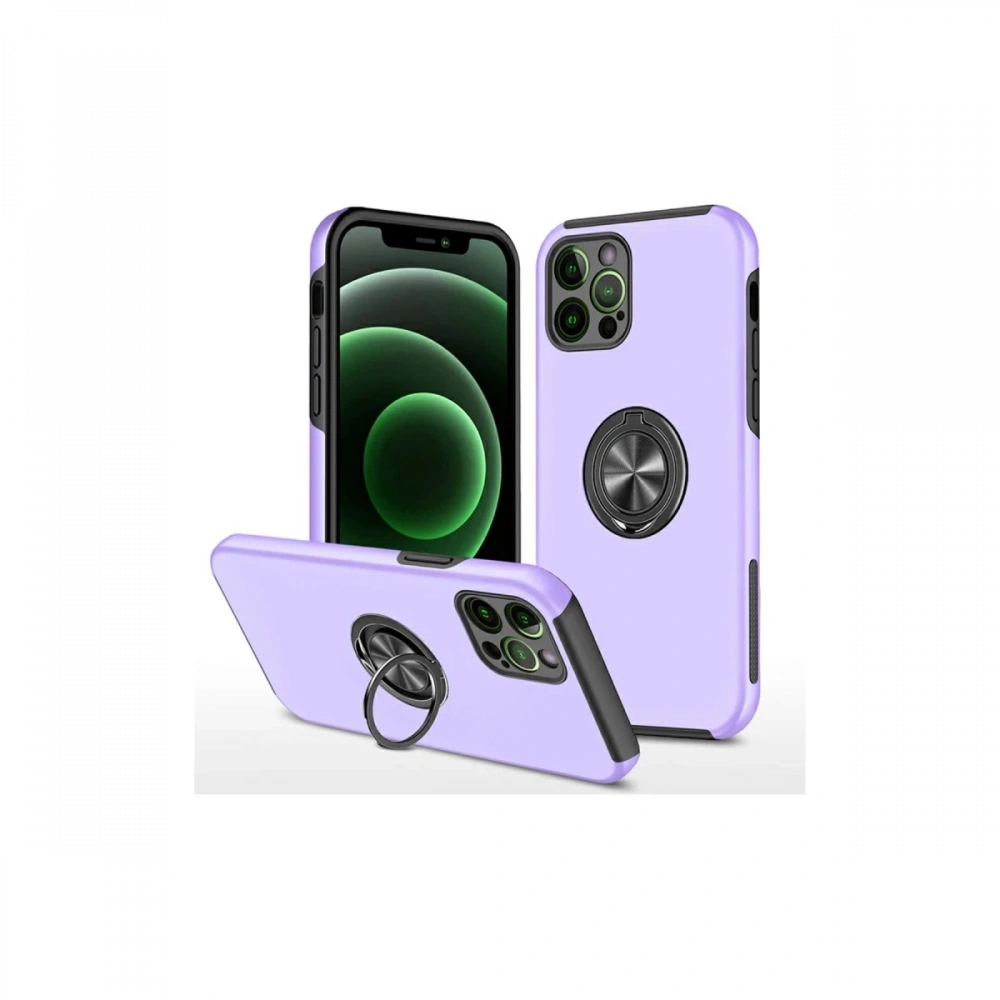KILIFINI SEÇ - Apple iPhone 12 Pro Max Kılıf Elit Yüzüklü Kapak