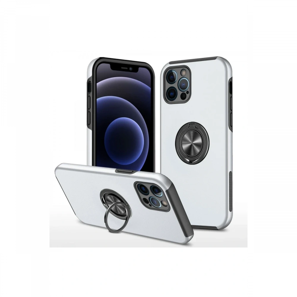 KILIFINI SEÇ - Apple iPhone 12 Pro Max Kılıf Elit Yüzüklü Kapak