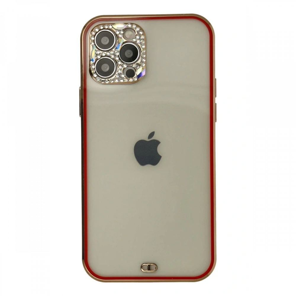 KILIFINI SEÇ - Apple iPhone 12 Pro Max Kılıf Liva Taşlı Silikon