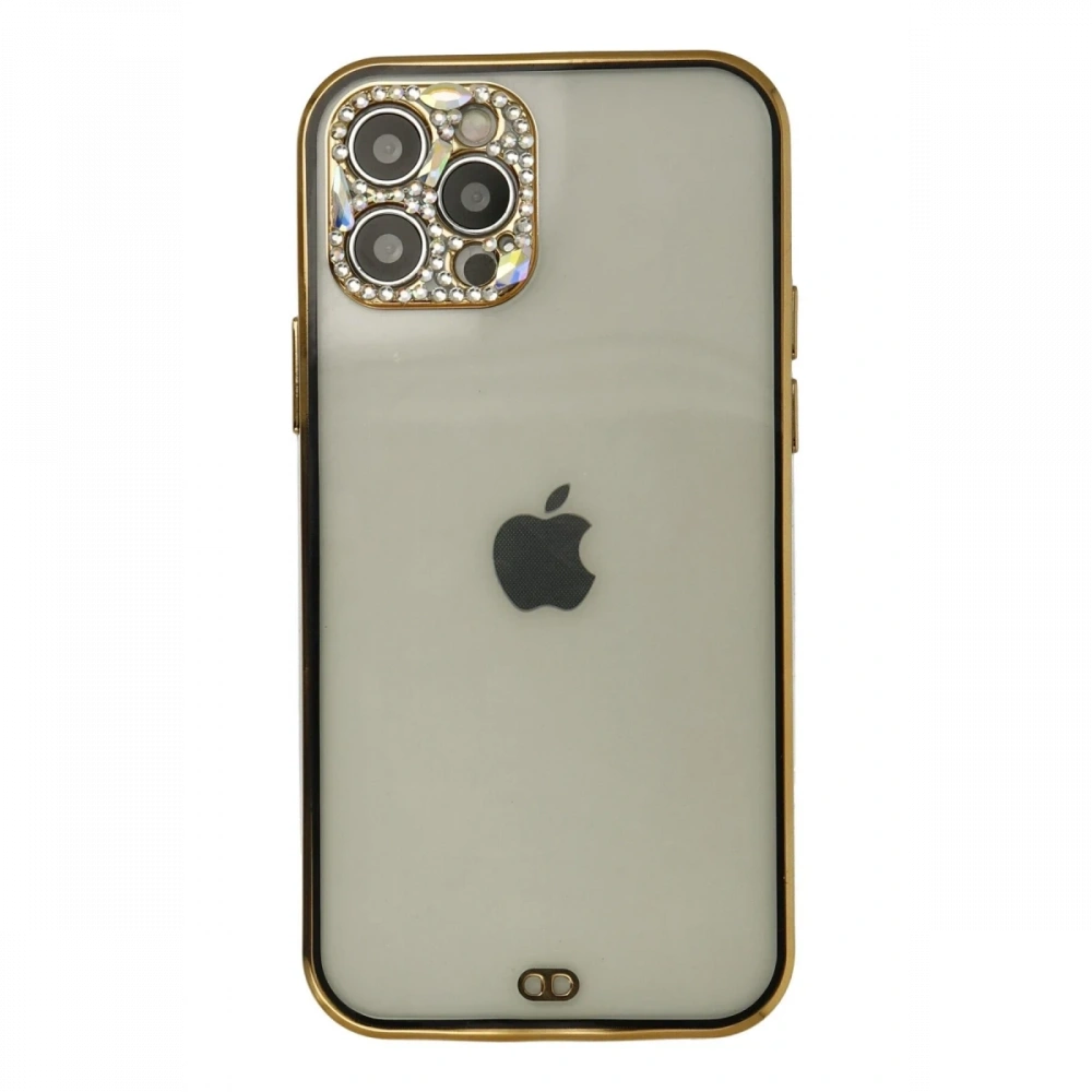 KILIFINI SEÇ - Apple iPhone 12 Pro Max Kılıf Liva Taşlı Silikon