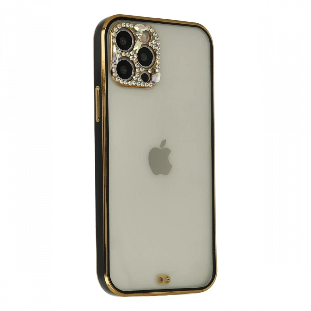 KILIFINI SEÇ - Apple iPhone 12 Pro Max Kılıf Liva Taşlı Silikon
